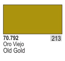 Image 0 of Vallejo Paints 35ml Bottle Metallic Old Gold Model Color