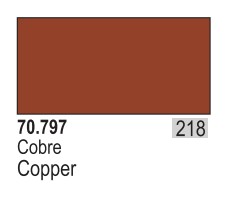 Image 0 of Vallejo Paints 35ml Bottle Metallic Copper Model Color