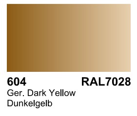 Image 0 of Vallejo Paints 60ml Bottle German Dark Yellow RAL 7028 Primer