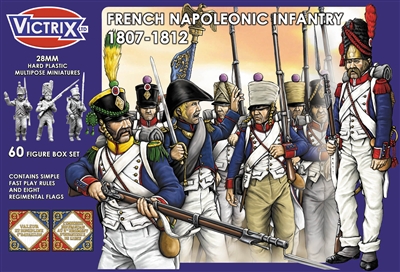 Victrix LTD Figures 28mm French Napoleonic Infantry 1807-1812 (60)