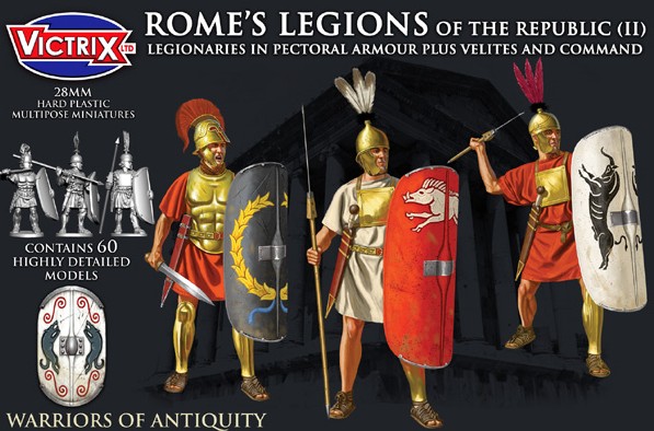 Image 0 of Victrix LTD Figures 28mm Rome's Legions of the Republic II in Pectoral Armour (6