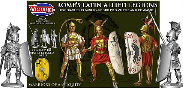 Image 0 of Victrix LTD Figures 28mm Rome's Latin Allied Legions in Mixed Armour (60)