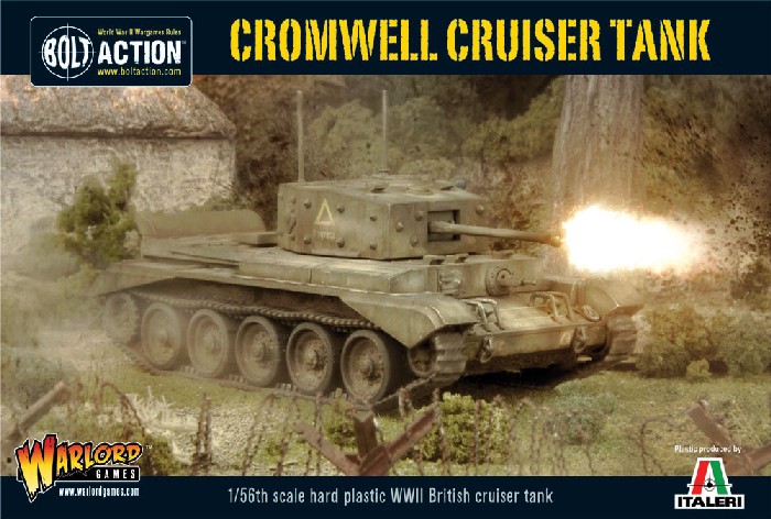 Warlord Games 28mm Bolt Action: WWII Cromwell Mk IV British Cruiser Tank (Plasti