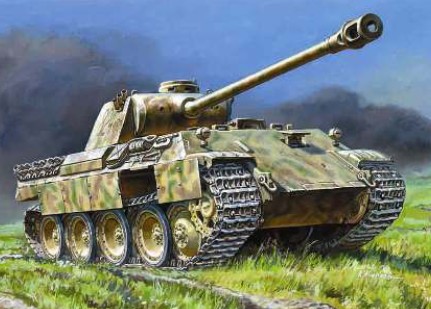 Image 0 of Zvezda 1/35 PzKpfw V Panther Ausf D Tank