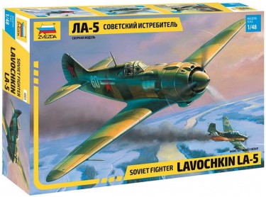 Image 0 of Zvezda 1/48 WWII La5 Soviet Fighter