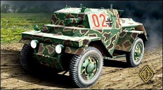 Image 0 of Ace Plastic Models 1/72 PzSpWg202(i) Lince Light Armored Army Car