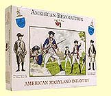 A Call To Arms Plastic 1/32 American Revolution: American Maryland Infantry (16)