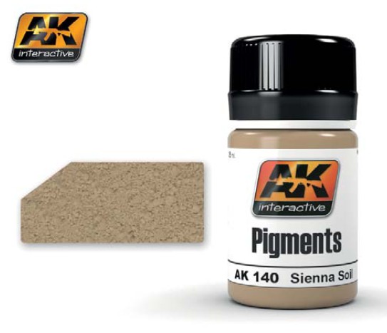 Image 0 of AK Interactive AK Interactive Sienna Soil Pigment 35ml Bottle