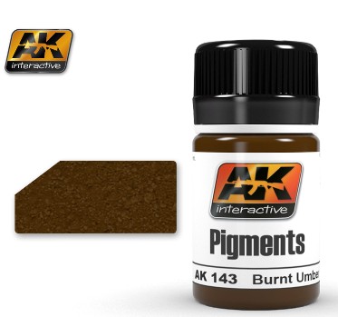 AK Interactive Burnt Umber Pigment 35ml Bottle