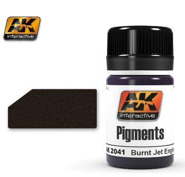 Image 0 of AK Interactive Brunt Jet Engine Pigment 35ml Bottle