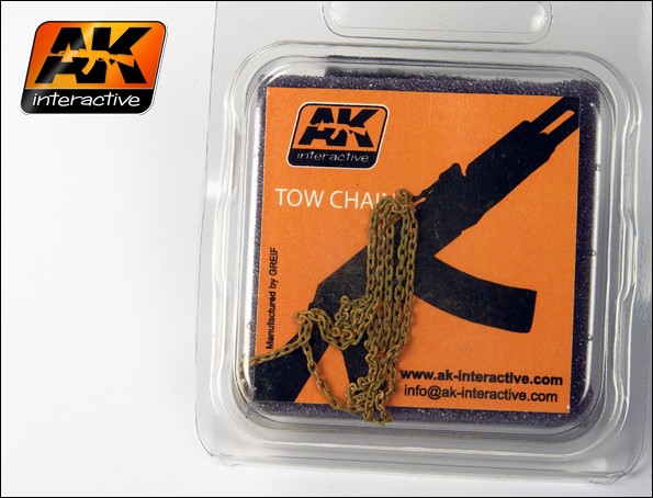 AK Interactive Rusty Tow Chain Small