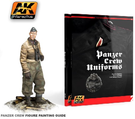 AK Interactive Panzer Crew Uniforms Painting Guide Book