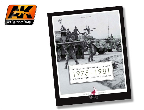 AK Interactive Military Vehicles in Lebanon 1975-1981 Book (D)