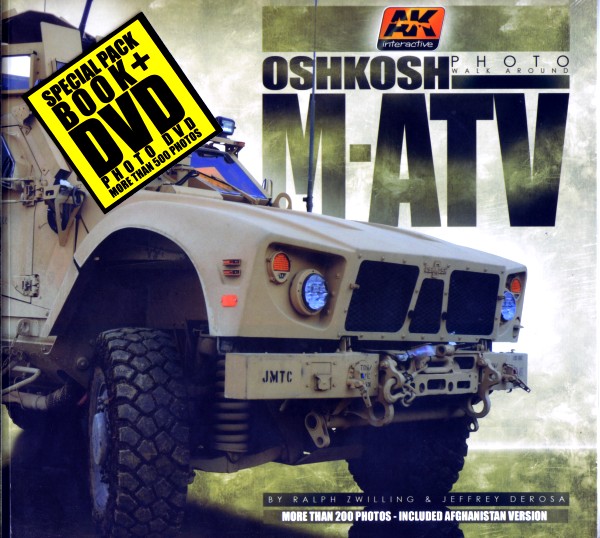 Image 0 of AK Interactive Oshkosh M-ATV Photo Walk Around Book w/DVD (D)