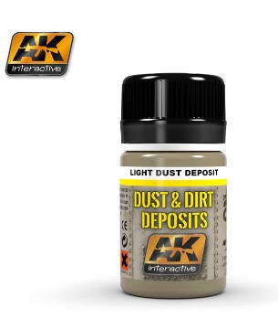 Image 0 of AK Interactive Dust & Deposit Light Dust Enamel Paint 35ml Bottle
