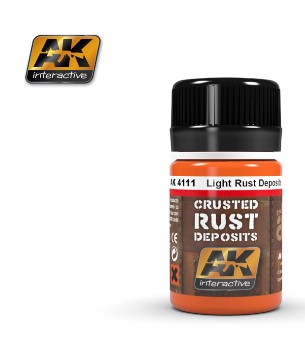 Image 0 of AK Interactive Light Rust Crusted Deposits Enamel Paint 35ml Bottle