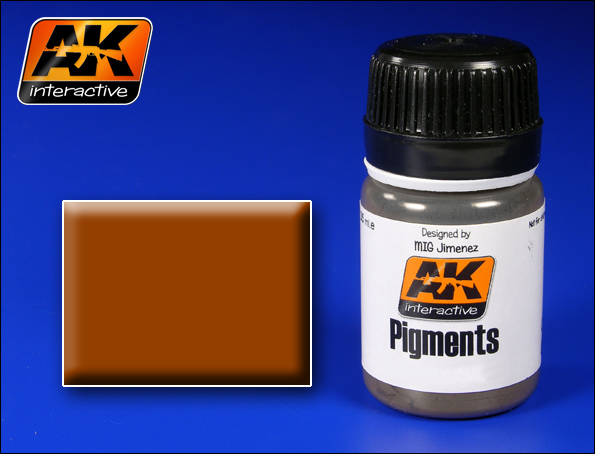 Image 0 of AK Interactive Medium Rust Pigment 35ml Bottle