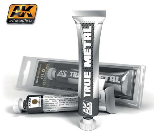 AK Interactive True Metal Wax Old Bronze 20ml Tube