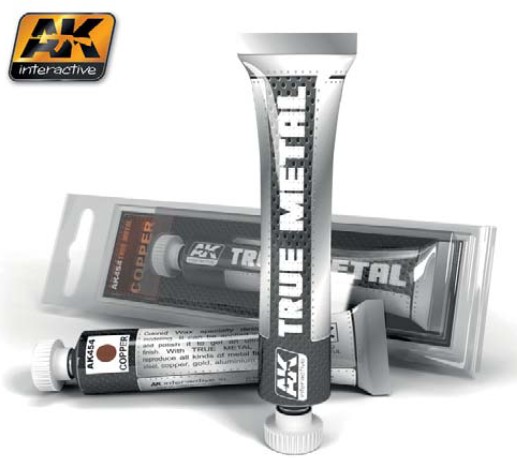 Image 0 of AK Interactive True Metal Wax Copper 20ml Tube