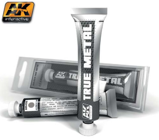 Image 0 of AK Interactive True Metal Wax Aluminum 20ml Tube