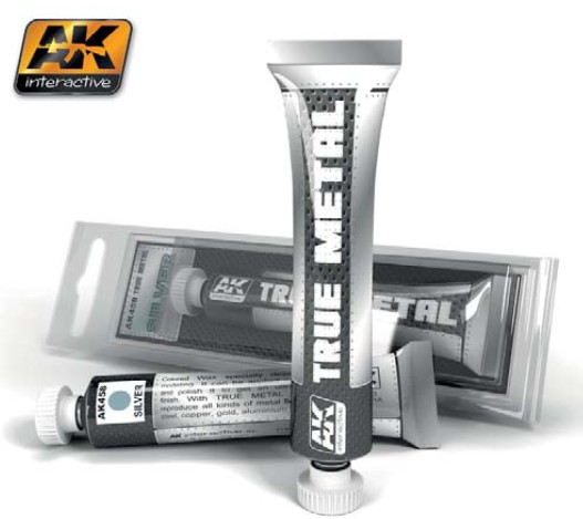 Image 0 of AK Interactive True Metal Wax Silver 20ml Tube