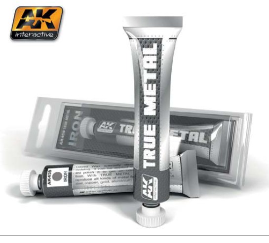 Image 0 of AK Interactive True Metal Wax Iron 20ml Tube