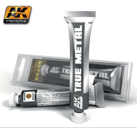 Image 0 of AK Interactive True Metal Wax Brass 20ml Tube