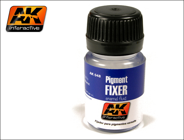 Image 0 of AK Interactive Pigment Fixer Enamel 35ml Bottle