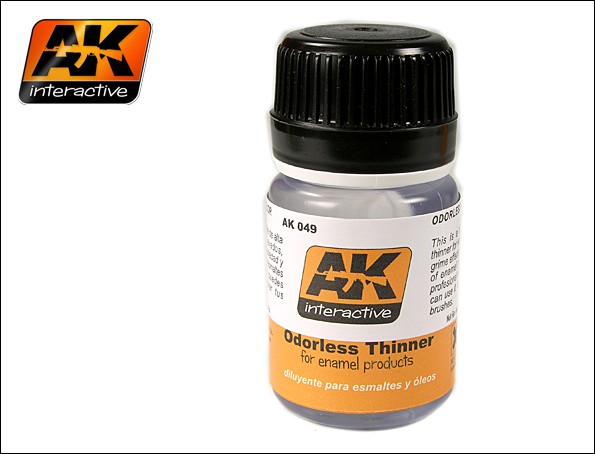 Image 0 of AK Interactive Odorless Enamel Thinner 35ml Bottle