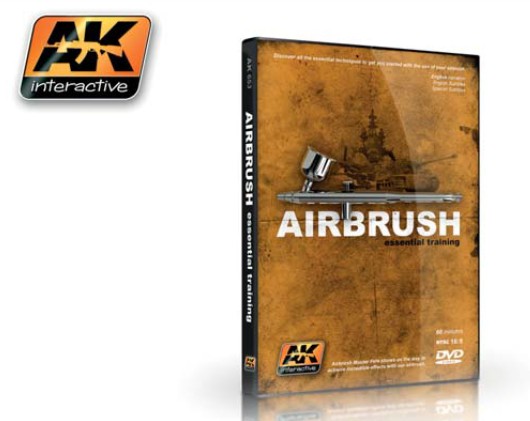 AK Interactive Airbrush Essential Training (NTSC) DVD