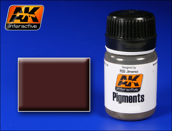Image 0 of AK Interactive Track Rust Pigment 35ml Bottle