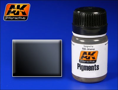 Image 0 of AK Interactive Dark Steel Pigment 35ml Bottle
