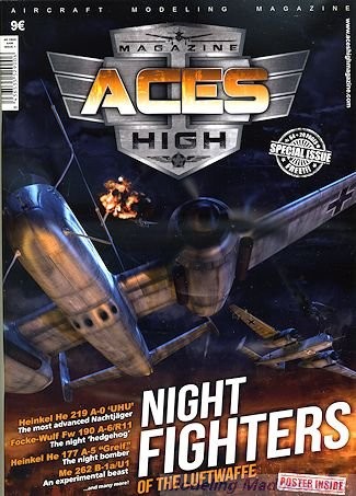 AK Interactive Aces High Magazine Issue 1: Night Fighters of The Luftwaffe