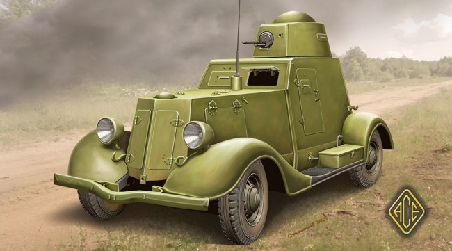 Image 0 of Ace Plastic Models 1/48 Ba20 Late Production Light Armored Car