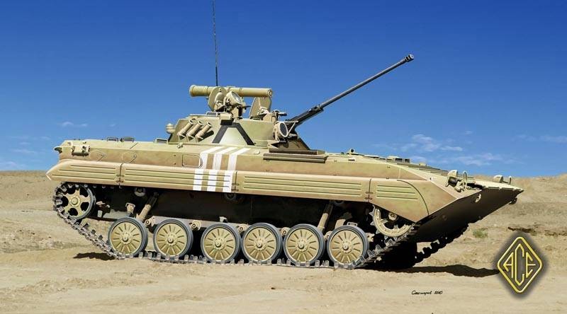 Image 0 of Ace Plastic Models 1/72 BMP2 Soviet Infantry Vehicle