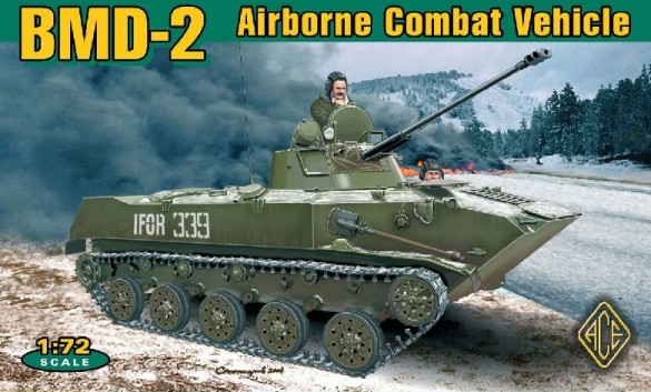 Image 0 of Ace Plastic Models 1/72 BMD2 Soviet Airborne Combat Vehicle