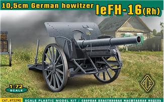 Image 0 of Ace Plastic Models 1/72 German leFH16(RH) 10.5cm WWII Field Howitzer