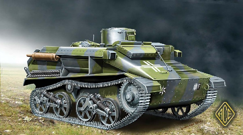 Image 0 of Ace Plastic Models 1/72 BeobachtungsPz Mk VI 736(e) Tank