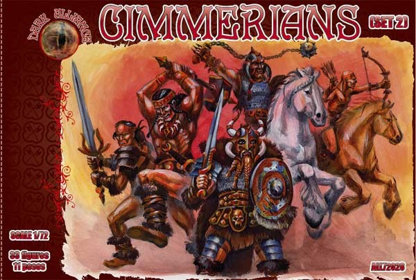 Dark Alliance 1/72 Cimmerians Set #2 Figures (33)