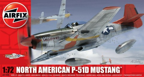 Image 0 of Airfix 1/72 P51D Mustang Fighter
