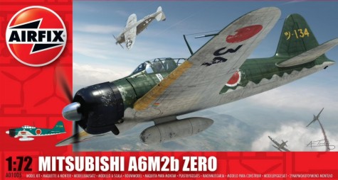 Image 0 of Airfix 1/72 A6M2b Zero Aircraft