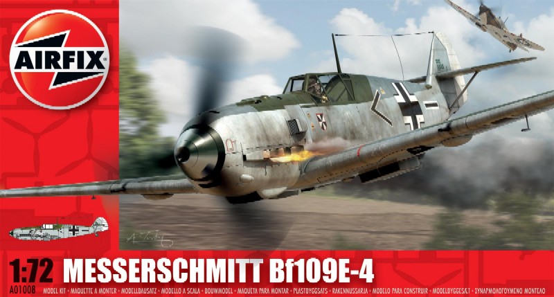 Airfix 1/72 Bf109E4 Fighter Model Kit