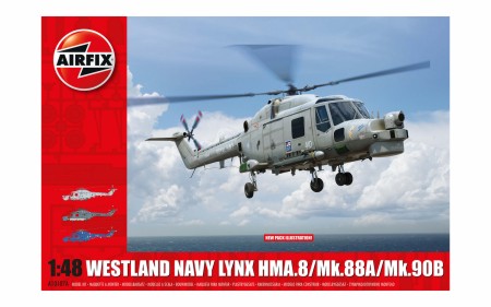 Image 0 of Airfix 1/48 Westland Lynx Mk 88A/HMA8/Mk 90B Multi-Role Helicopter