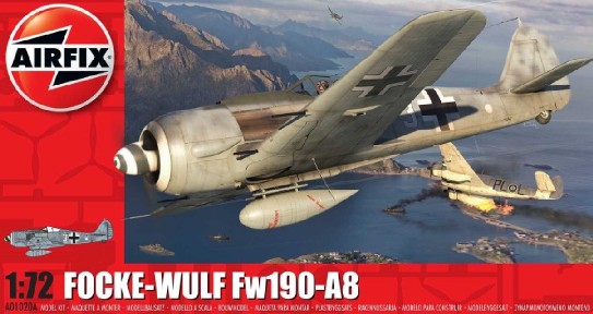Image 0 of Airfix 1/72 Fw190A8 WWII Fighter