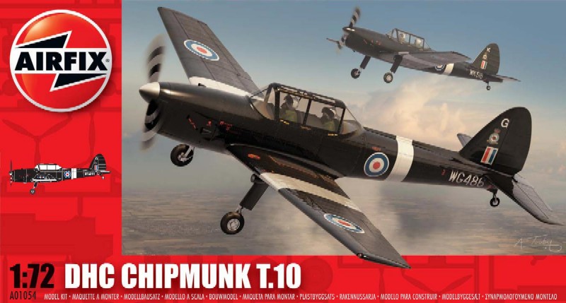 Image 0 of Airfix 1/72 DHC Chipmunk T10 Trainer Aircraft