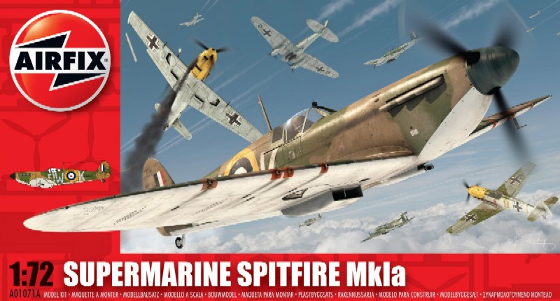 Image 0 of Airfix 1/72 Supermarine Spitfire Mk I Aircraft