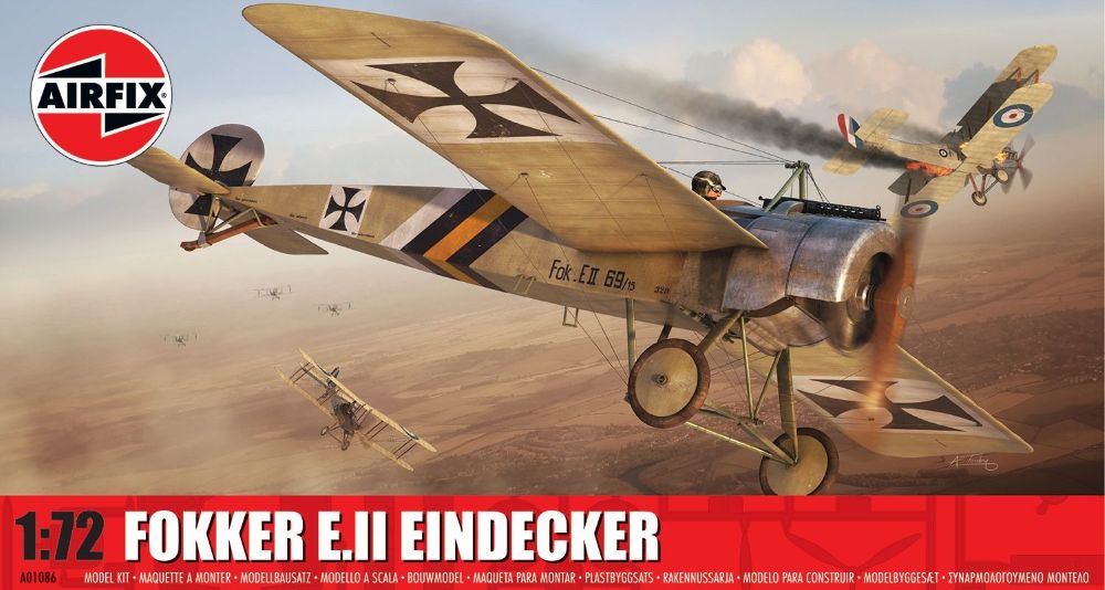 Image 0 of Airfix 1/72 Fokker E II Eindecker German Fighter Model Kit