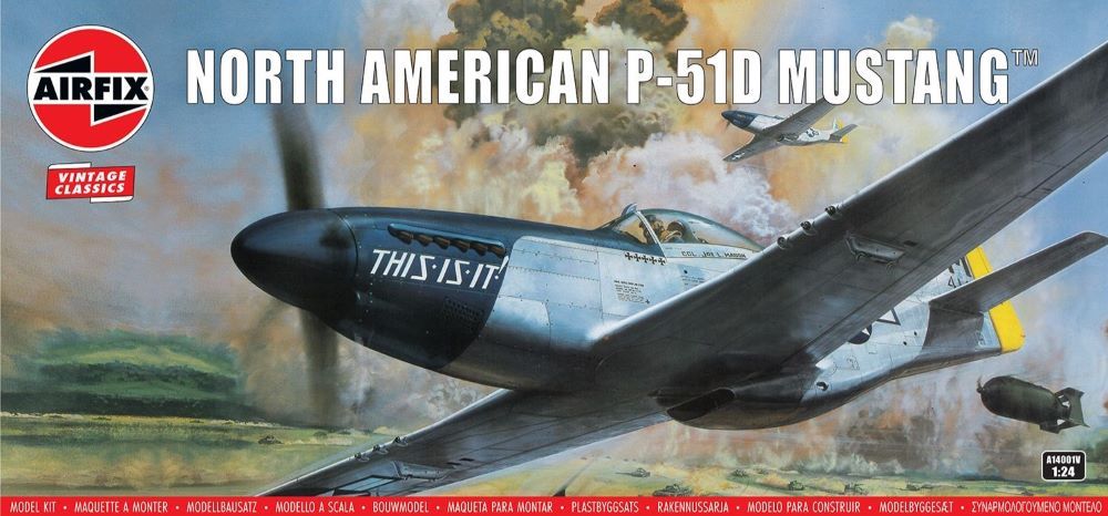 Image 0 of Airfix 1/24 P51D Mustang Aircraft