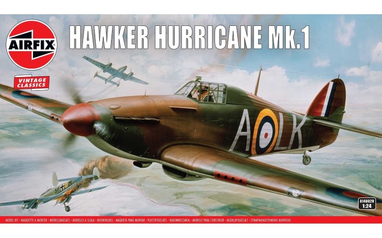Image 0 of Airfix 1/24 Hawker Hurricane Mk 1 Aircraft