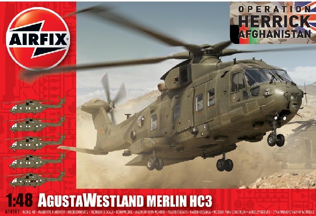 Image 0 of Airfix 1/48 Agusta Westland Merlin HC3 Helicopter